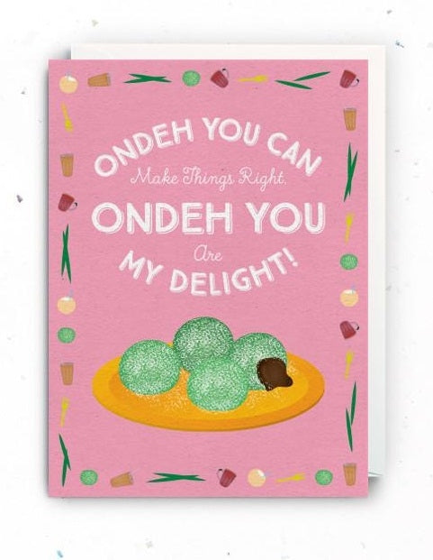 The Little Drom Store Love/Anniversary Greeting Card (4 Designs) - Pupsik Singapore