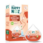 Happy Noz Organic Onion Oil, 10ml - Detox PM 2.5 Orange (Exp 10/25)
