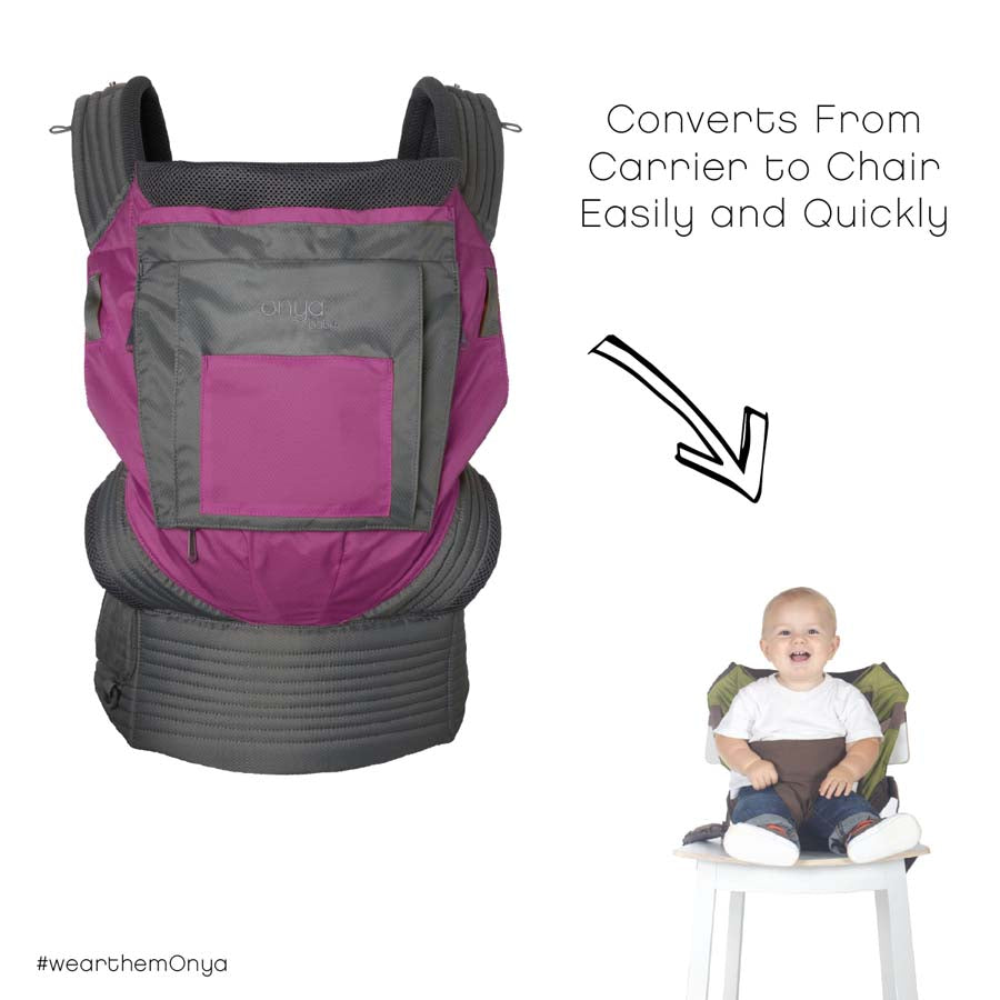 Onya Baby Outback Mesh Baby Carrier/Chair Harness (3 designs) - Pupsik Singapore
