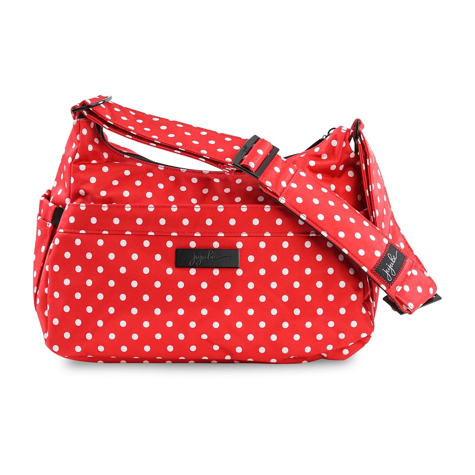 Jujube Hobobe Onyx Diaper Bag - Black Ruby