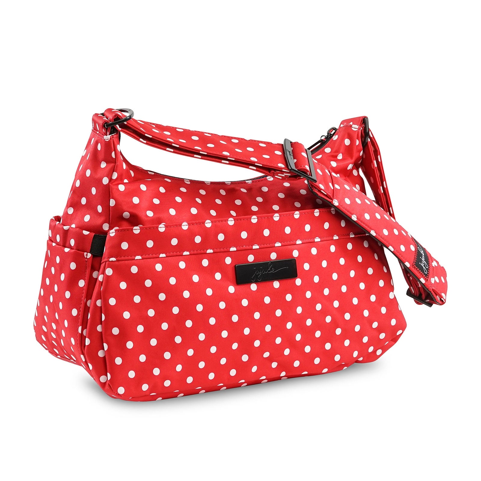 Jujube Hobobe Onyx Diaper Bag - Black Ruby