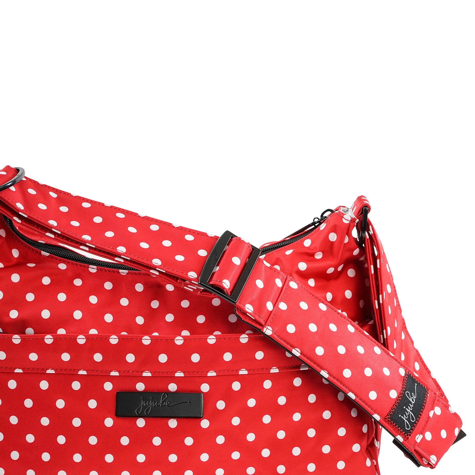 Jujube Hobobe Onyx Diaper Bag - Black Ruby