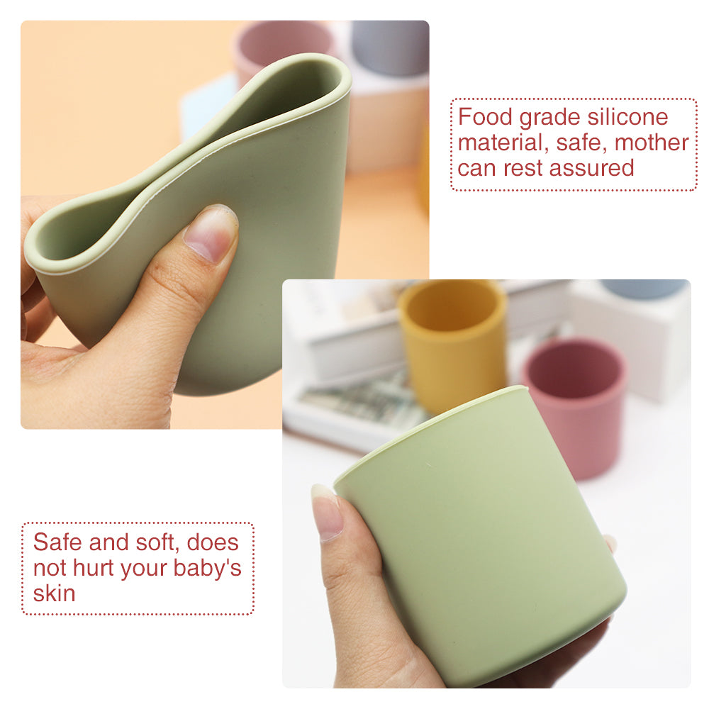 Biomom Silicone Open Drinking Cup, 200ml (13 Colours)