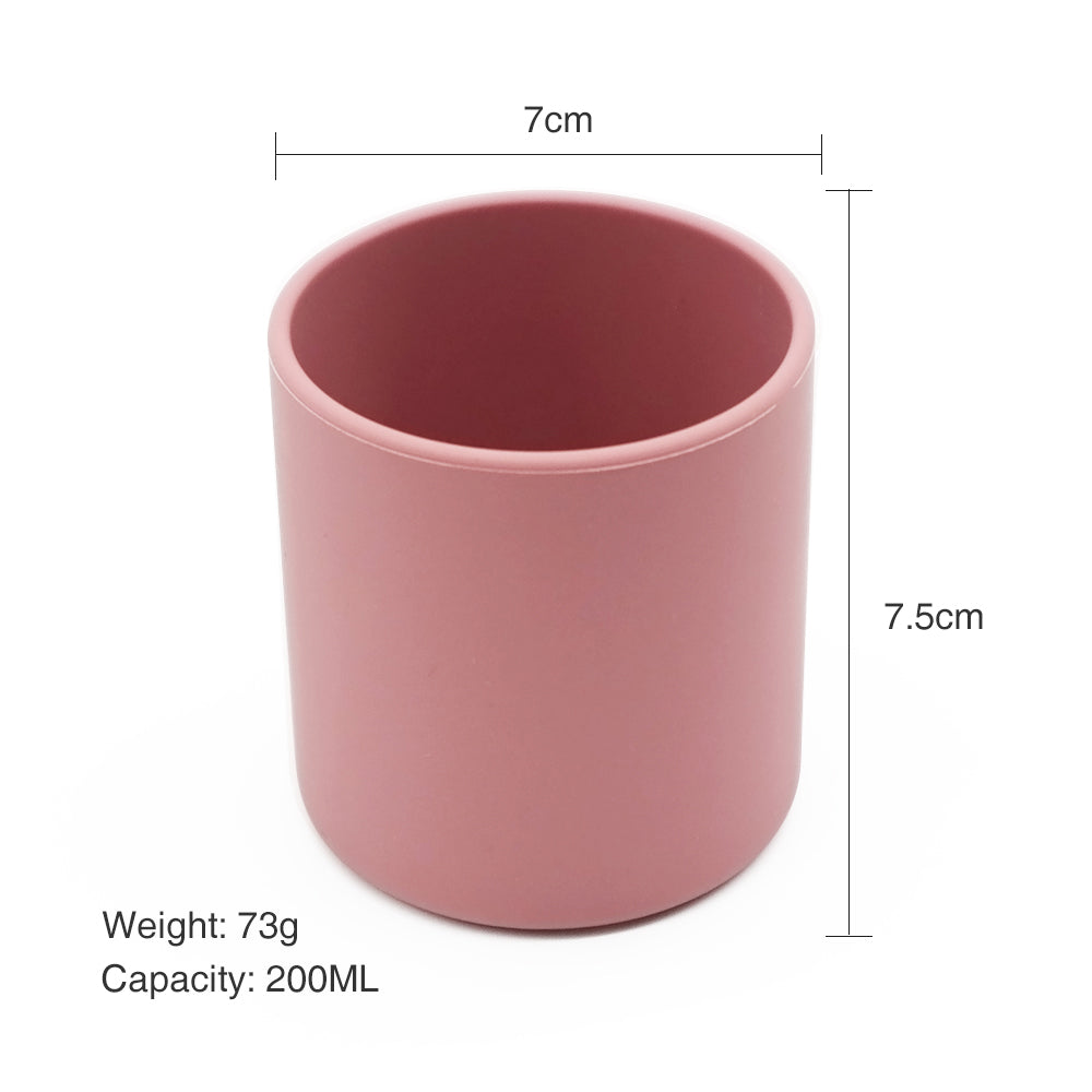 Biomom Silicone Open Drinking Cup, 200ml (13 Colours)