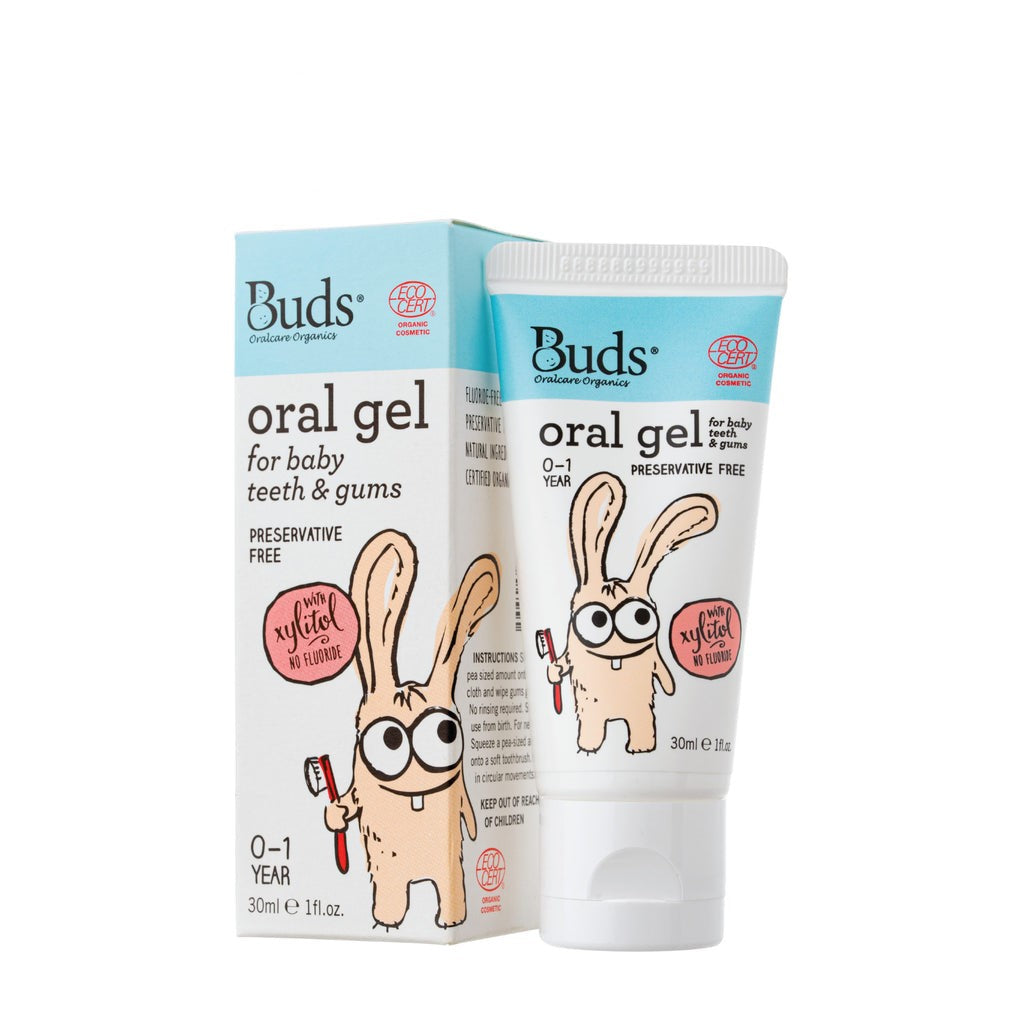 Buds Organics Oral Gel for Baby Teeth & Gums, 30ml (exp 03/28)