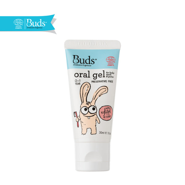 Buds Organics Oral Gel for Baby Teeth & Gums, 30ml (exp 03/28)