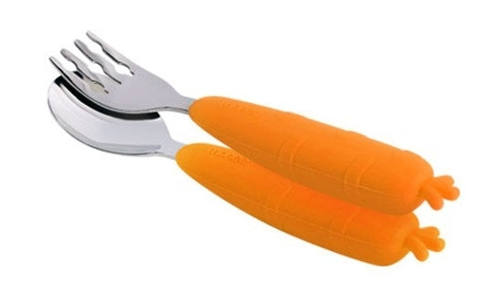 Monee Toddler Spoon & Fork Set (3 Colours) - Pupsik Singapore