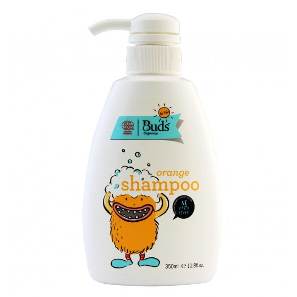 Buds Organics Orange Shampoo, 350ml - exp 02/28