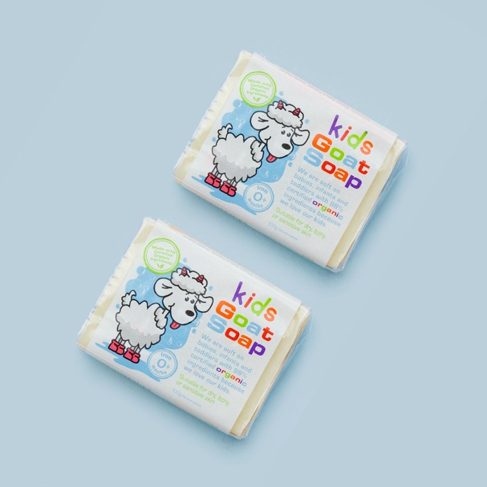 Goat is GOAT Organics Kids Goat Milk Soap, 100g