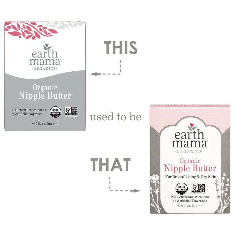 Earth Mama Organic Nipple Butter 60ml - exp 02/28