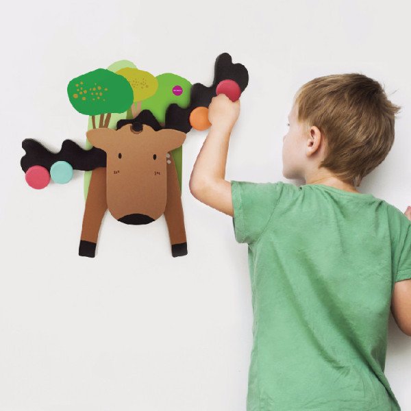 Oribel VertiPlay Wall Toy - Goofy Moose