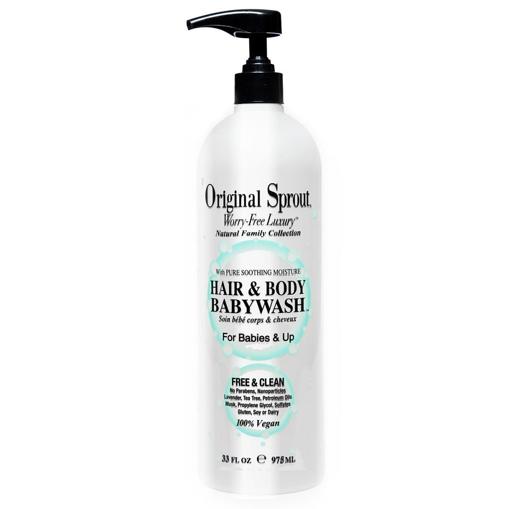 Original Sprout Hair & Body Baby Wash, 32oz (exp 09/27)