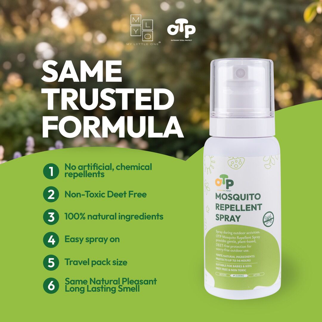 MyLO OTP Mosquito Repellent Spray, 100ml (Exp 04/29)