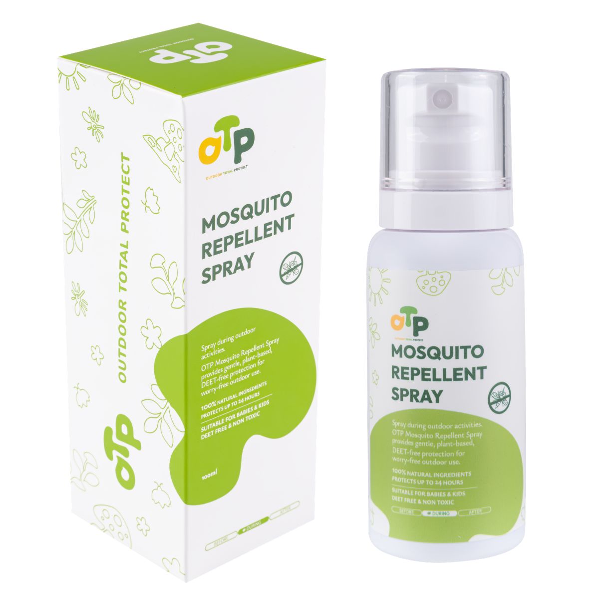 MyLO OTP Mosquito Repellent Spray, 100ml (Exp 01/29)