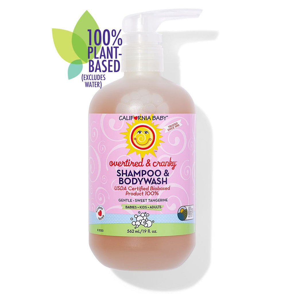 California Baby Shampoo Bodywash, 19oz (3 types) - Pupsik Singapore