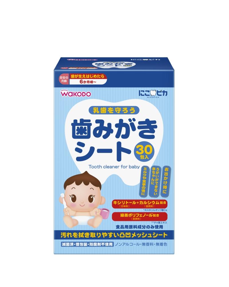 Wakodo Teeth Wipes, 30pcs
