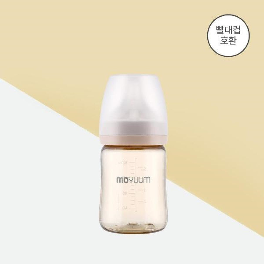 Moyuum PPSU All-in-One Feeding Bottle with Teats, 170ml (7 Designs) - Pupsik Singapore