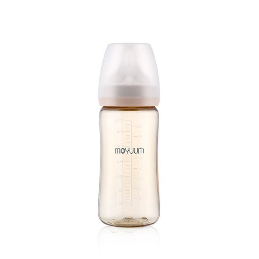 Moyuum PPSU All-in-One Feeding Bottle with Teats, 270ml (4 Designs) - Pupsik Singapore