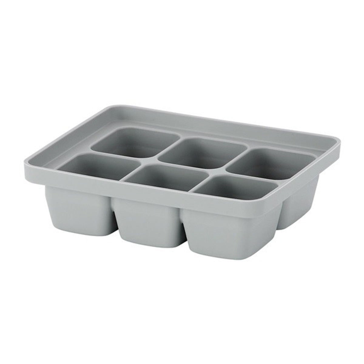 Moyuum Silicone Baby Food Freezer Tray, 6 cubes (2 Colors)