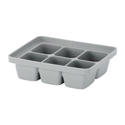 Moyuum Silicone Baby Food Freezer Tray, 6 cubes (2 Colors)