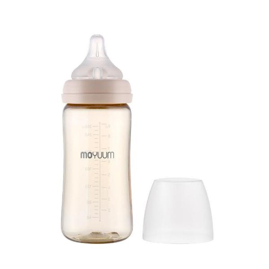 Moyuum PPSU All-in-One Feeding Bottle with Teats, 270ml (3 Designs)
