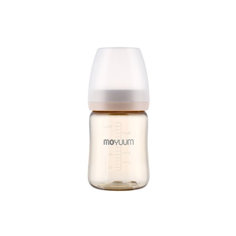 Moyuum PPSU All-in-One Feeding Bottle without Teats, 170ml - Basic Plain