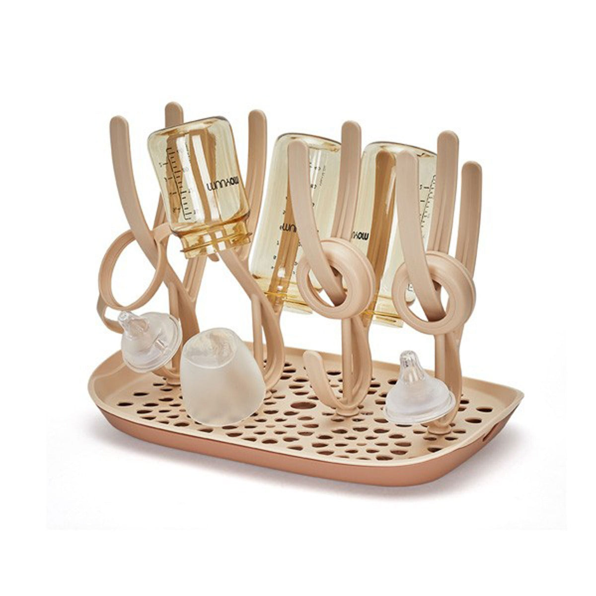 Moyuum Premium Bottle Drying Rack - Beige