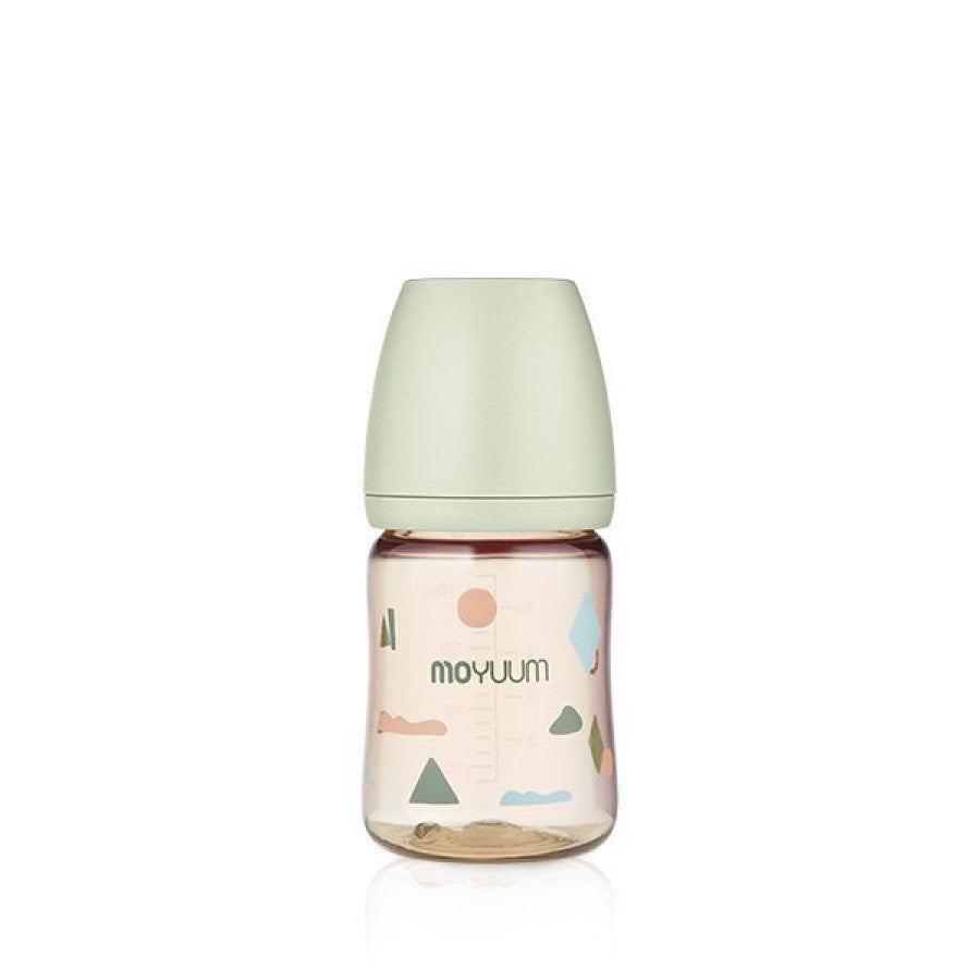 Moyuum PPSU All-in-One Feeding Bottle with Teats, 170ml (7 Designs) - Pupsik Singapore