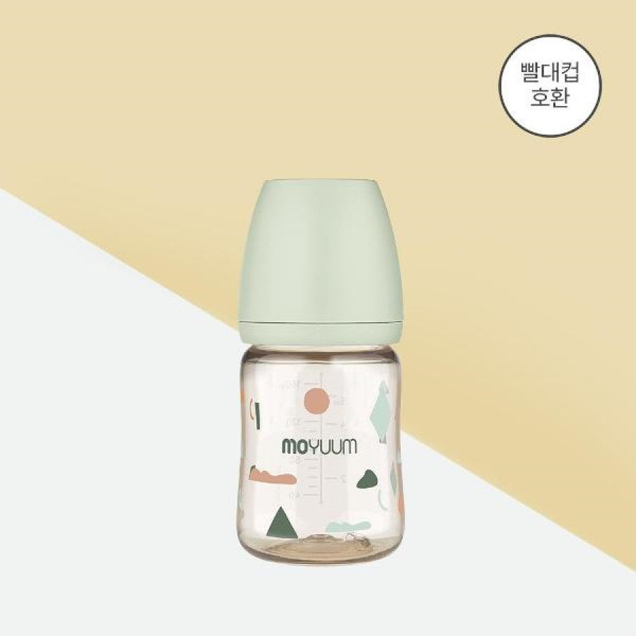 Moyuum PPSU All-in-One Feeding Bottle with Teats, 170ml (7 Designs) - Pupsik Singapore