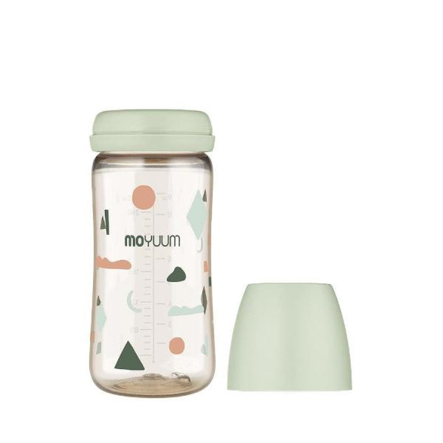 Moyuum PPSU All-in-One Feeding Bottle without Teats, 270ml (6 Designs)