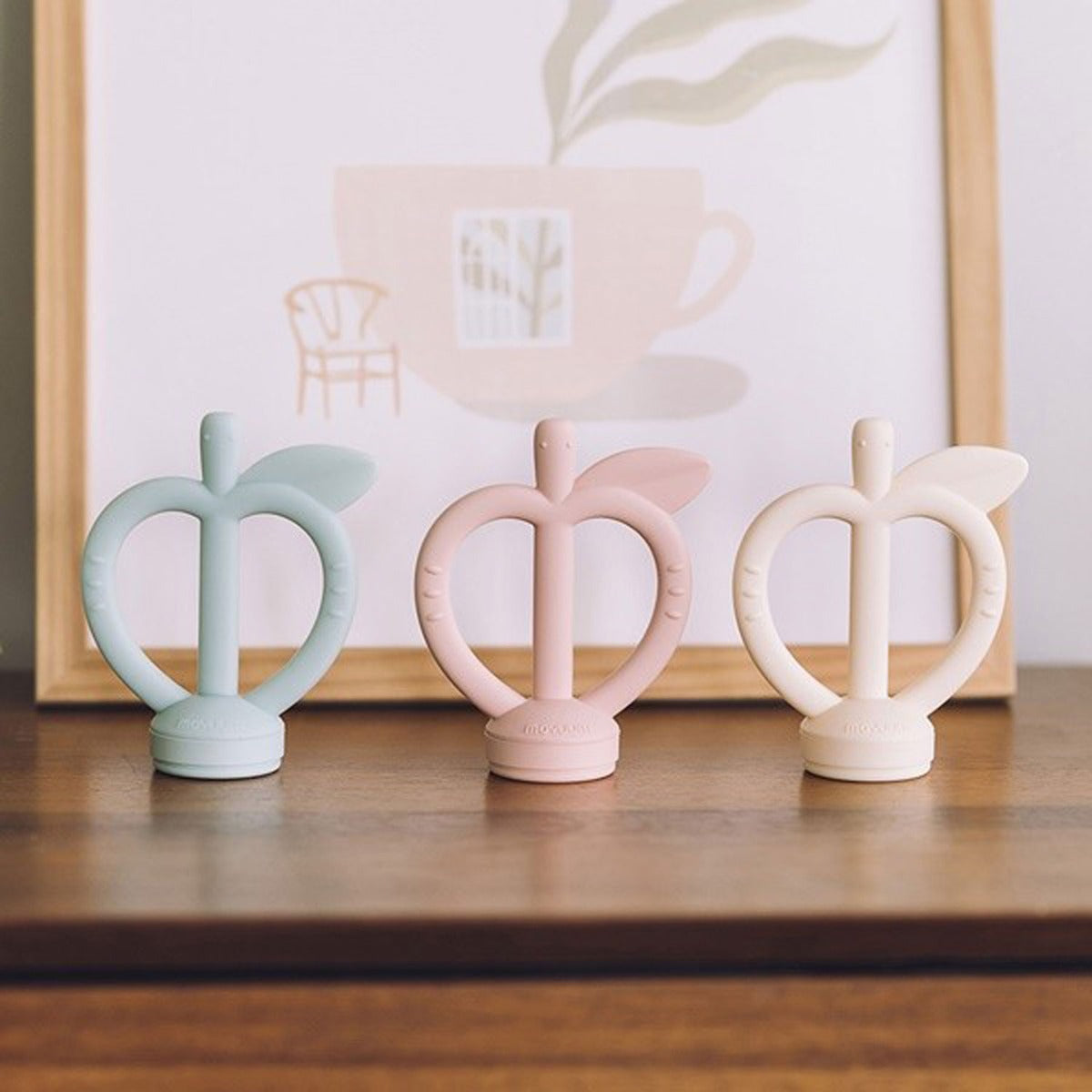 Moyuum Apple Peach Feeder Teether (3 Colours)
