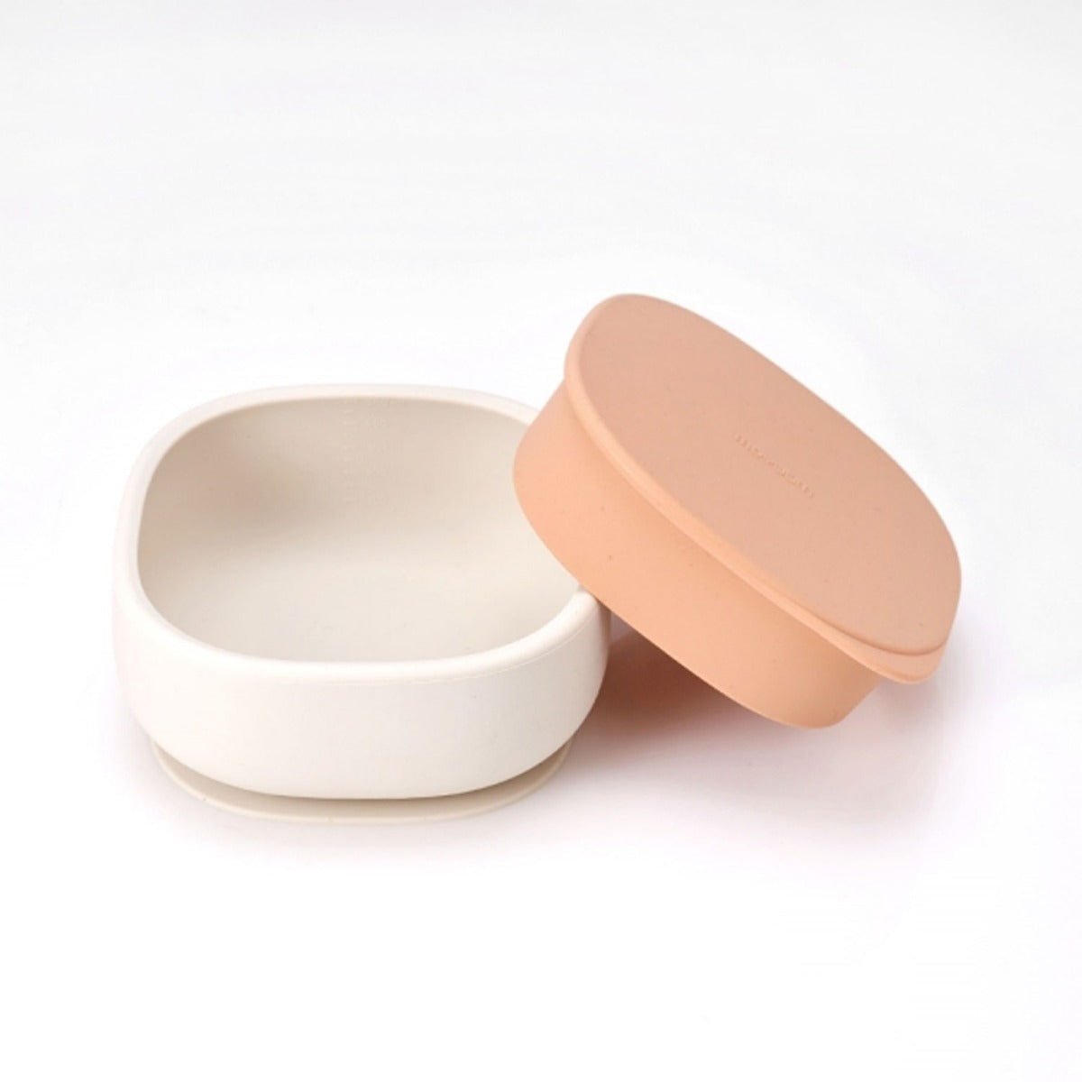 Moyuum Silicone Suction Bowl with Lid (3 Colors) - Pupsik Singapore
