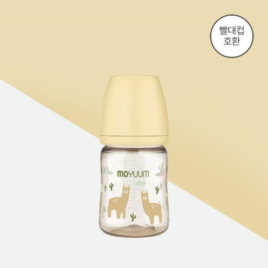 Moyuum PPSU All-in-One Feeding Bottle with Teats, 170ml (7 Designs) - Pupsik Singapore