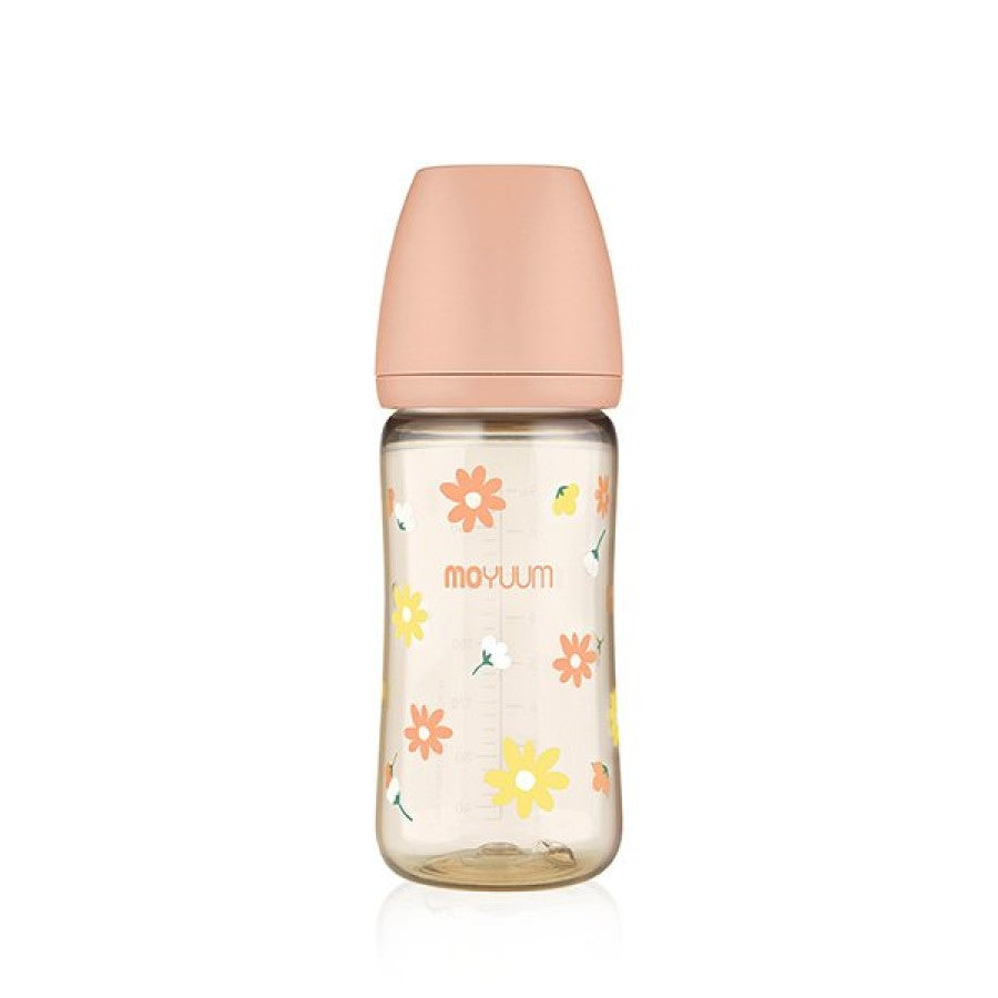 Moyuum PPSU All-in-One Feeding Bottle without Teats, 270ml (6 Designs) - Pupsik Singapore