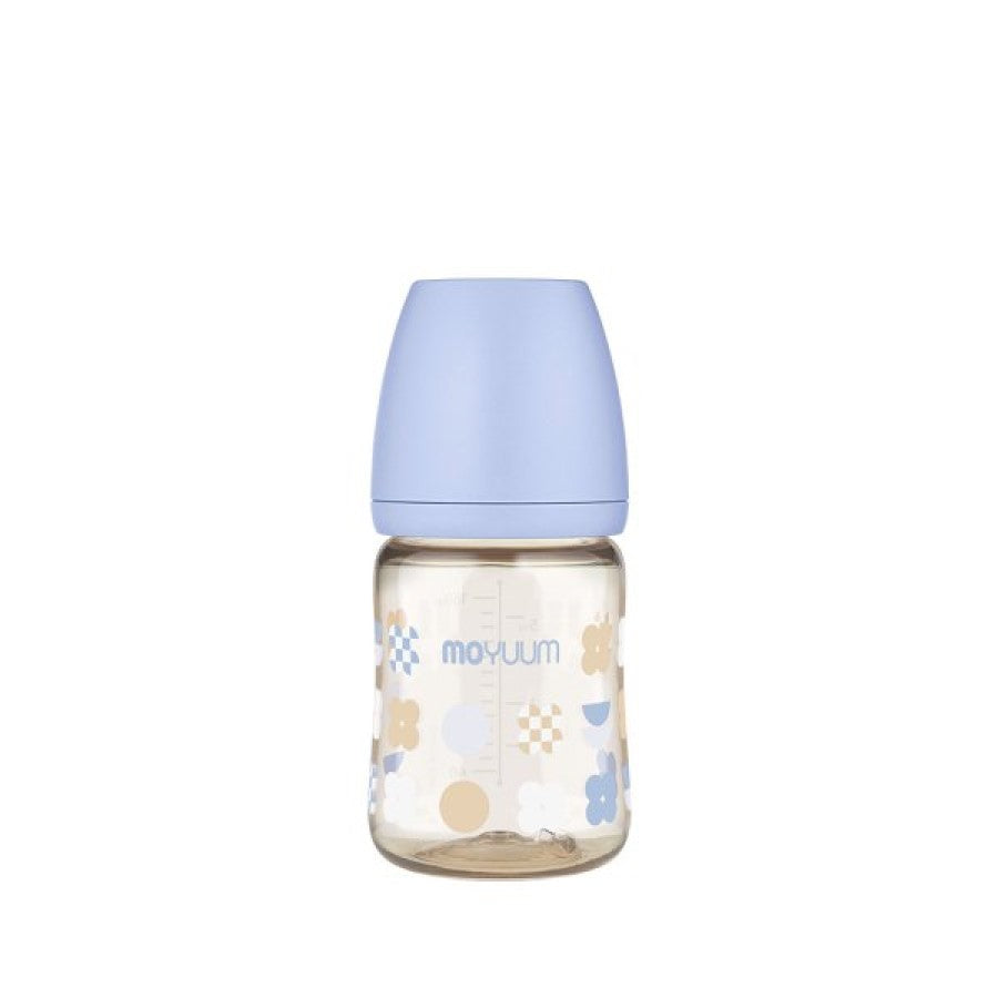 Moyuum PPSU All-in-One Feeding Bottle with Teats, 170ml (7 Designs) - Pupsik Singapore