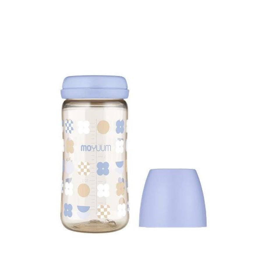 Moyuum PPSU All-in-One Feeding Bottle without Teats, 270ml (6 Designs)