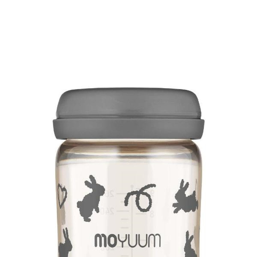 Moyuum PPSU All-in-One Feeding Bottle without Teats, 270ml (6 Designs) - Pupsik Singapore