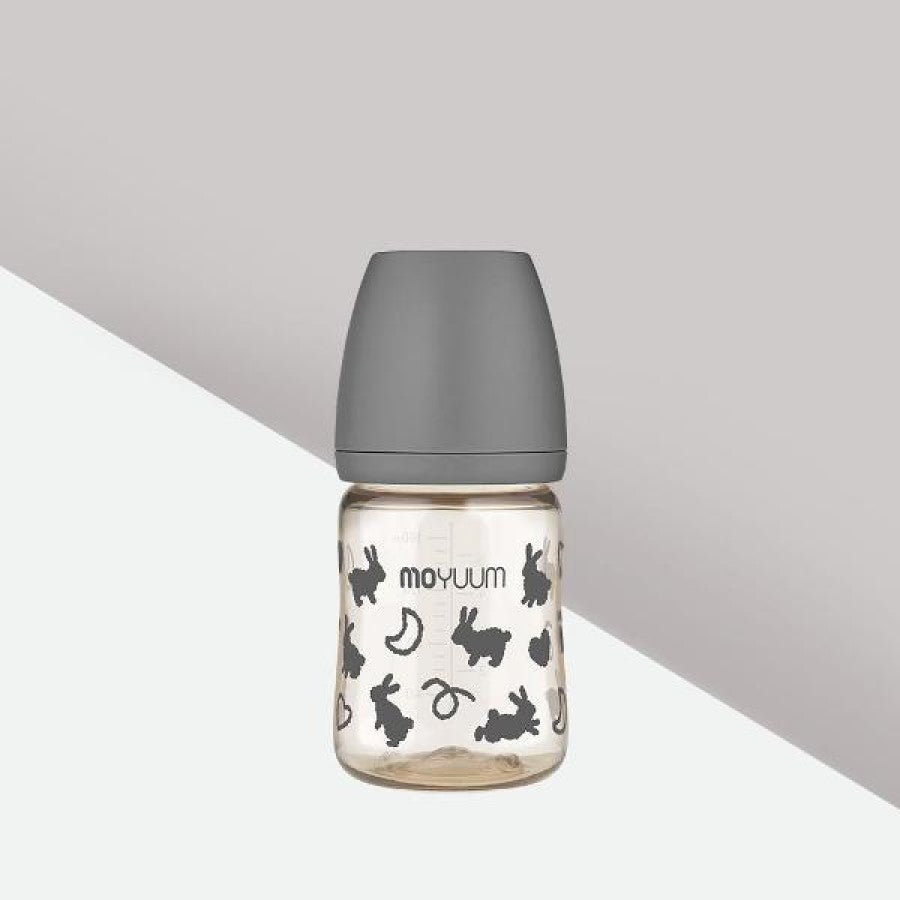 Moyuum PPSU All-in-One Feeding Bottle with Teats, 170ml (7 Designs) - Pupsik Singapore