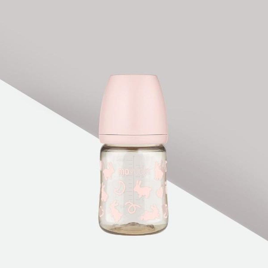 Moyuum PPSU All-in-One Feeding Bottle with Teats, 170ml (7 Designs) - Pupsik Singapore