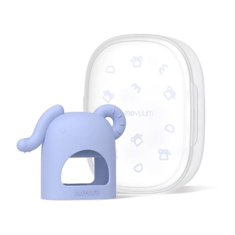 Moyuum Elephant Wrist Teether with Case (2 Colors)
