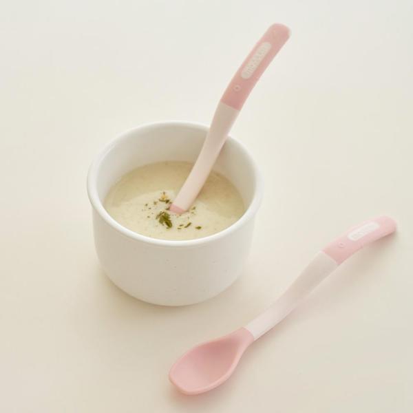 Moyuuum Baby Spoon Set with Case, 2pcs (2 Colors)