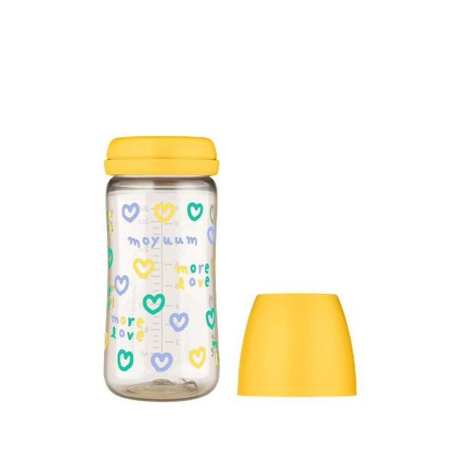 Moyuum PPSU All-in-One Feeding Bottle without Teats, 270ml (6 Designs) - Pupsik Singapore