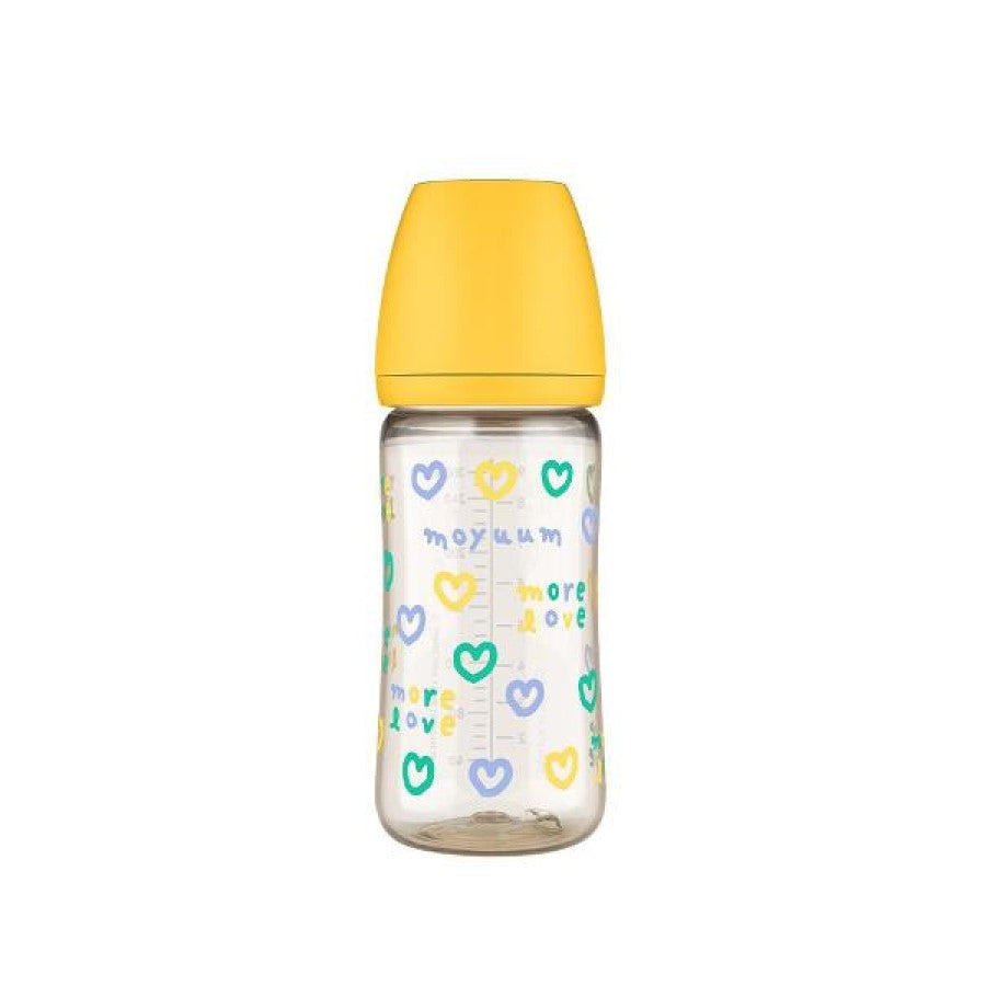 Moyuum PPSU All-in-One Feeding Bottle without Teats, 270ml (6 Designs) - Pupsik Singapore