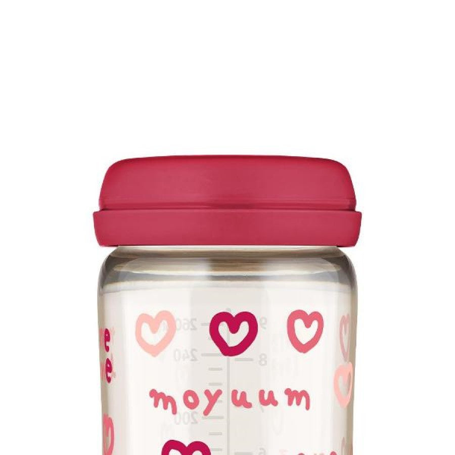 Moyuum PPSU All-in-One Feeding Bottle without Teats, 270ml (6 Designs)