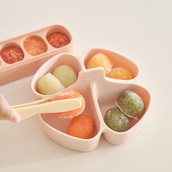 Moyuum All-in-One Baby Food Steamer with Divider, 1000ml - Pistachio