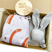 A, Apple Pie Newborn Baby Crib Sheets Gift Set (4 Designs)