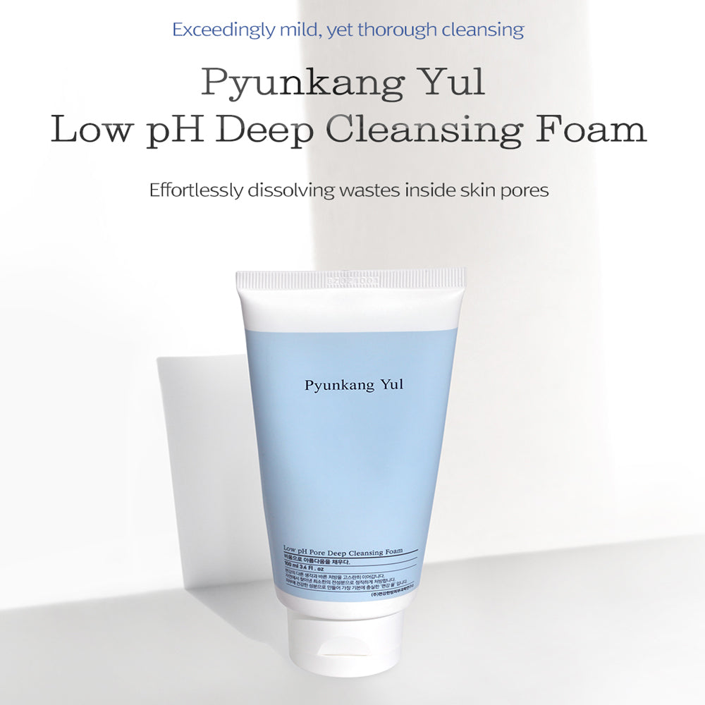 Pyunkang Yul Low pH Pore Deep Cleansing Foam, 100ml (Exp 07/26)