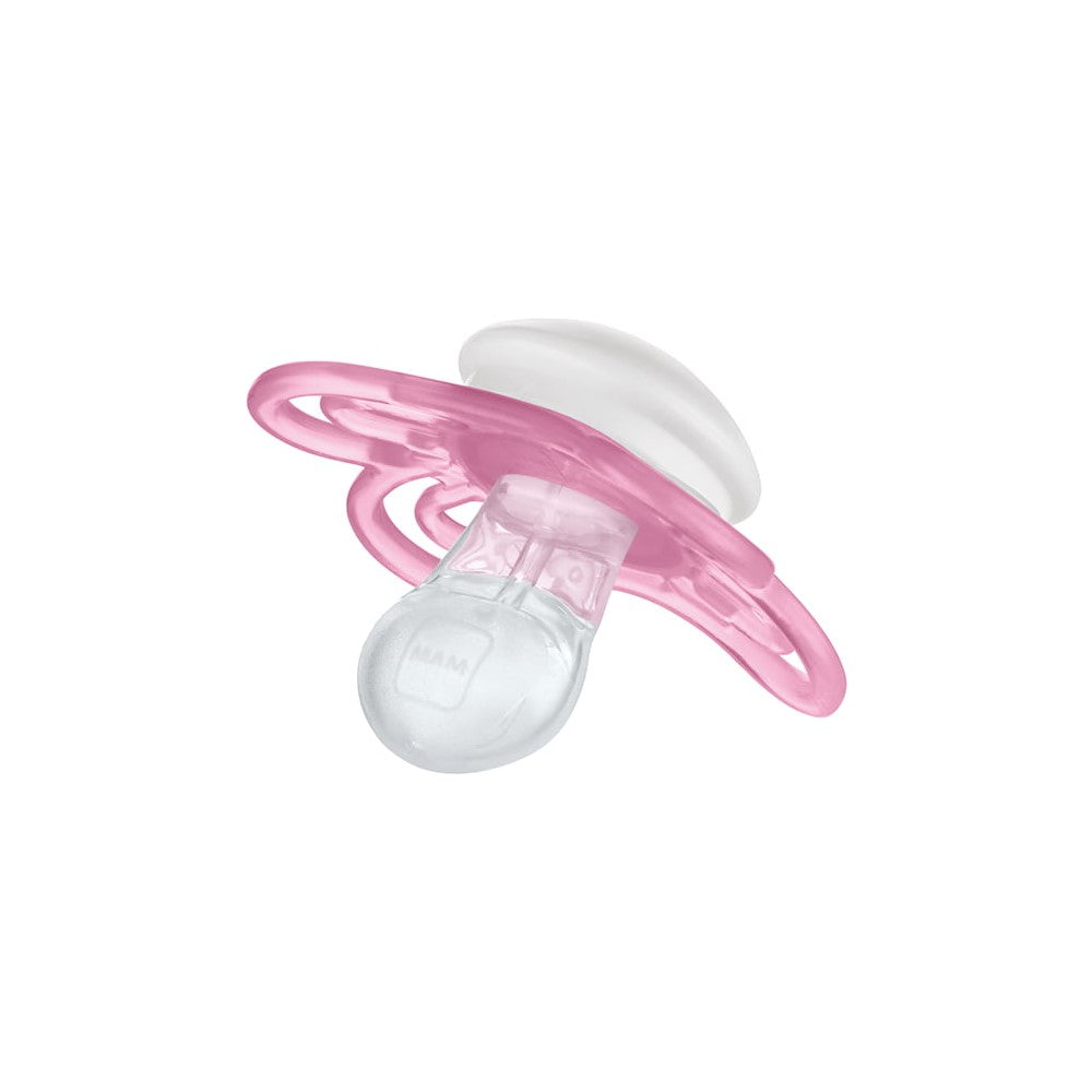 MAM Perfect Night Pacifier with Case, 2-6M (2 Assorted Designs) - Pupsik Singapore