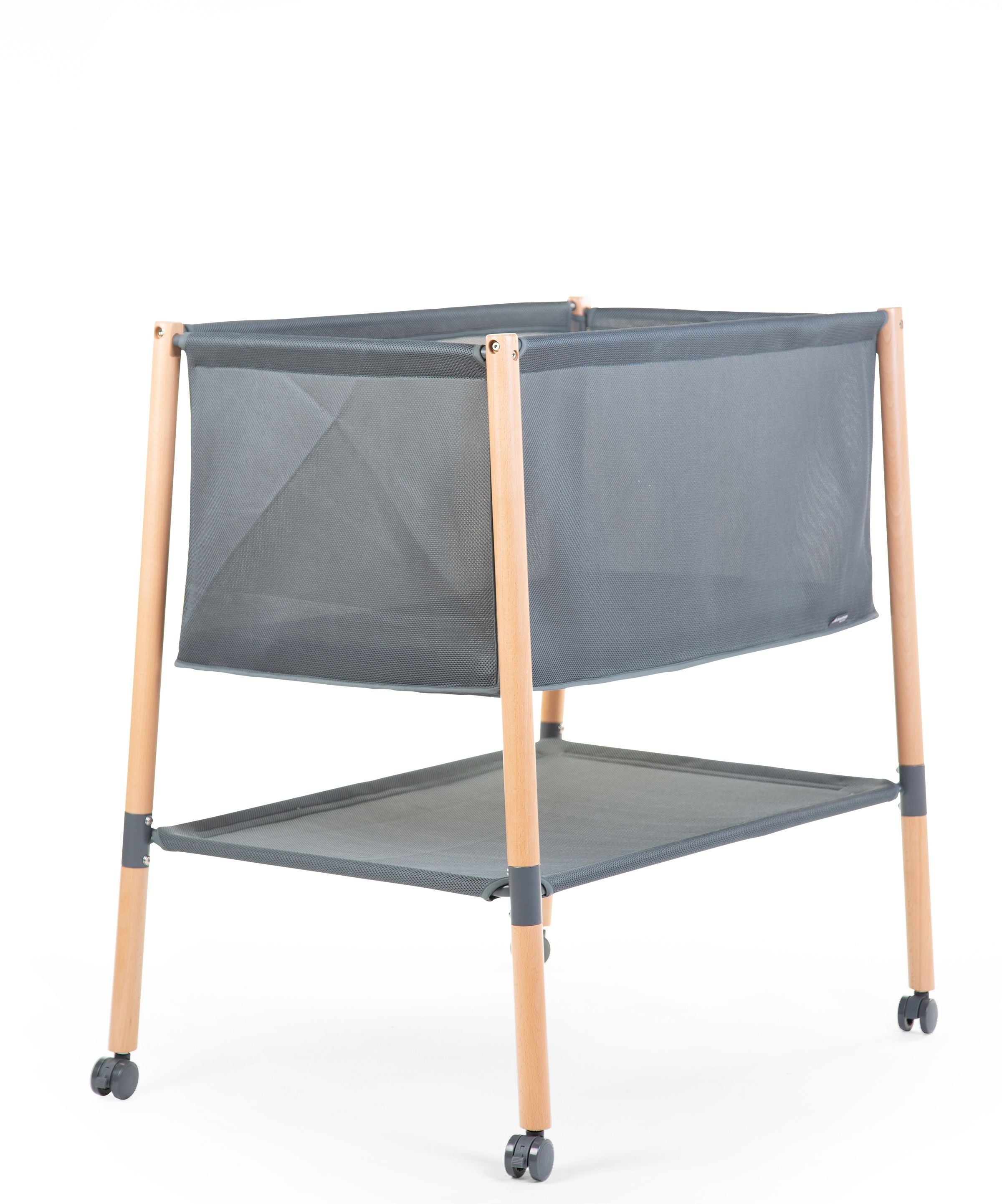Childhome Evolux Crib (50x90cm) - Natural Anthracite