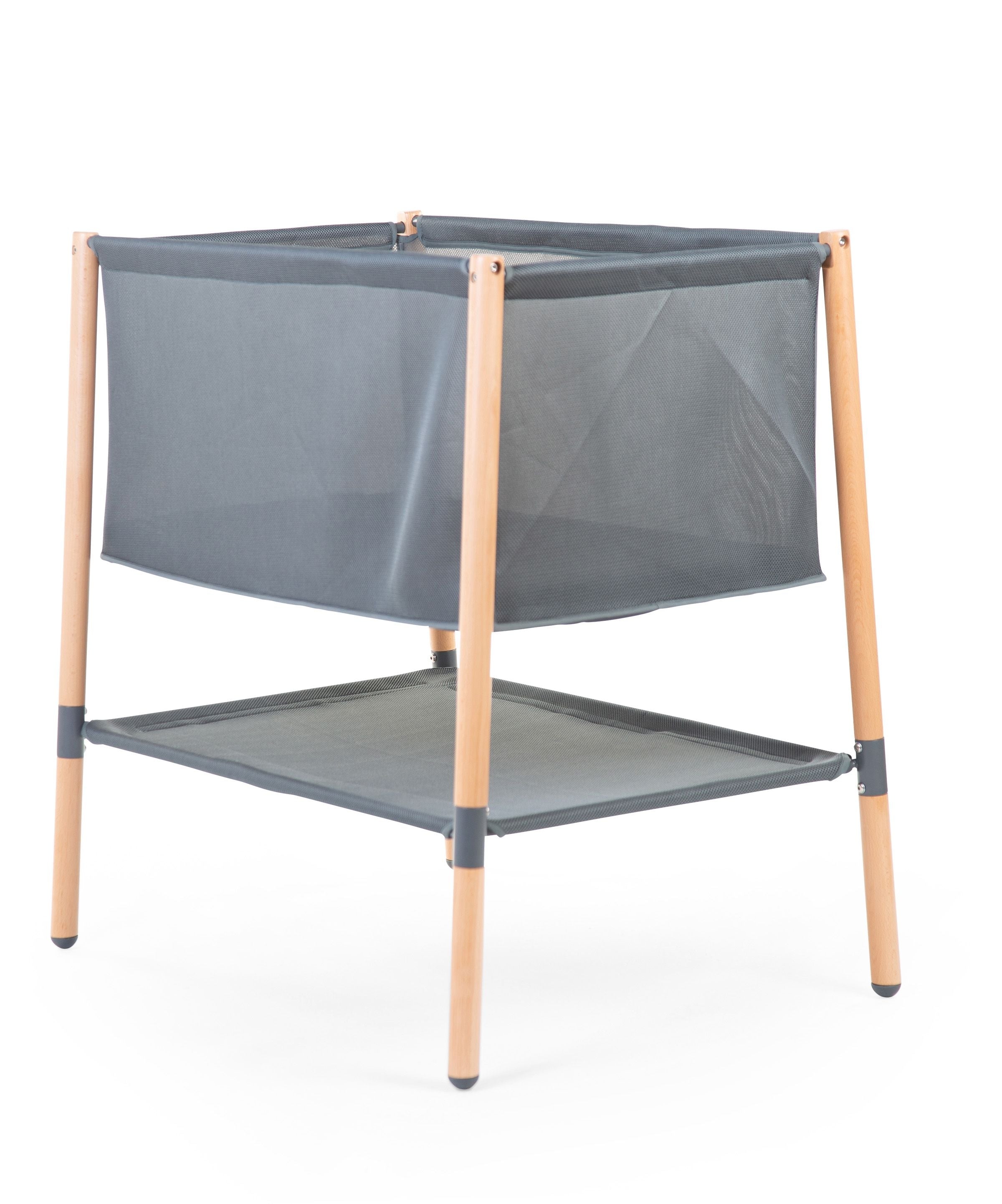 Childhome Evolux Crib (50x90cm) - Natural Anthracite